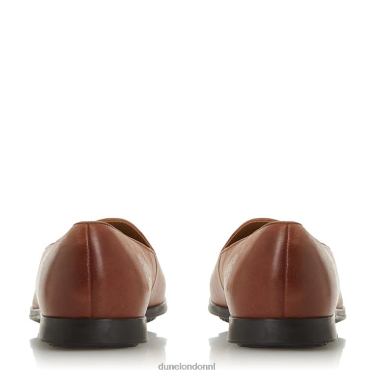 Heren R6DFZ871 Perth bruinen Dune London Loafer met kwastjesdetail