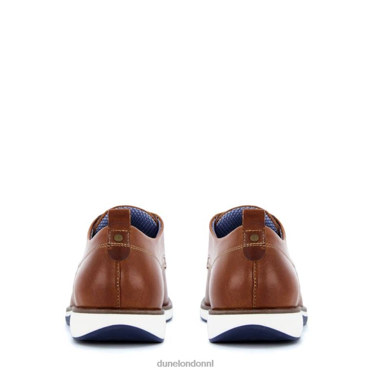Heren R6DFZ829 balade bruinen Dune London casual schoenen met gaten