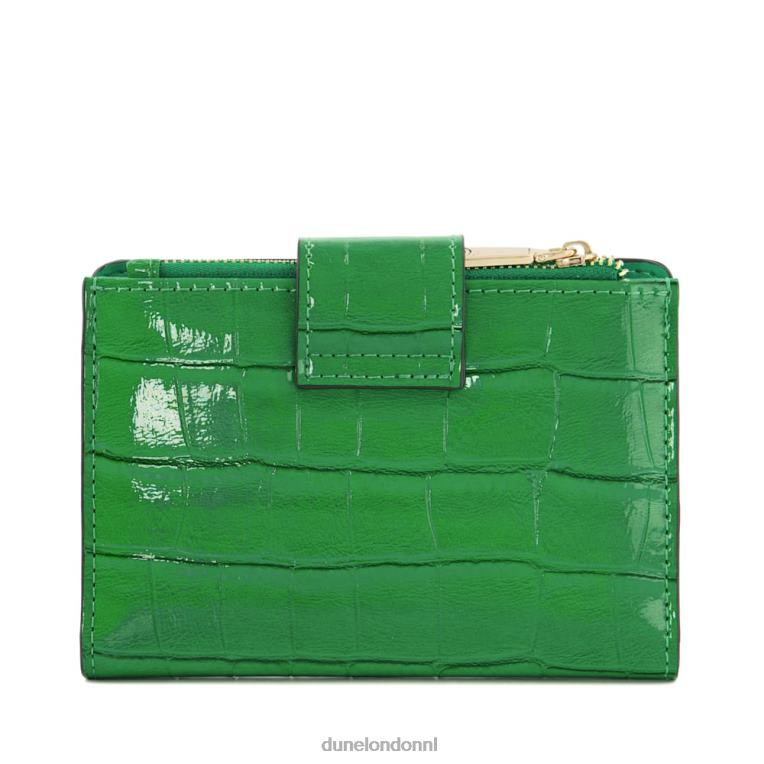 vrouwen R6DFZ143 kenners groente Dune London Portemonnee met krokodilleneffect