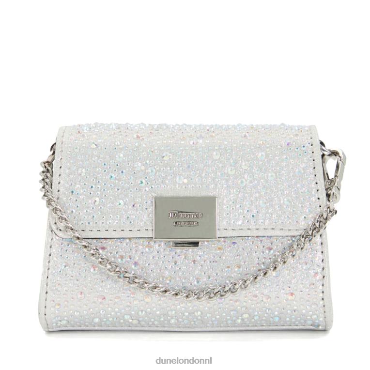 vrouwen R6DFZ205 Selin zilver Dune London mini-tas charme