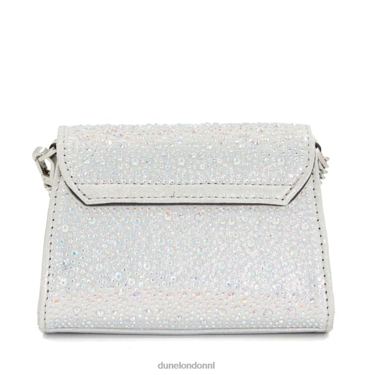 vrouwen R6DFZ205 Selin zilver Dune London mini-tas charme