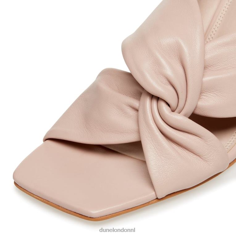 vrouwen R6DFZ439 magneet ecru Dune London draai knoop muilezel